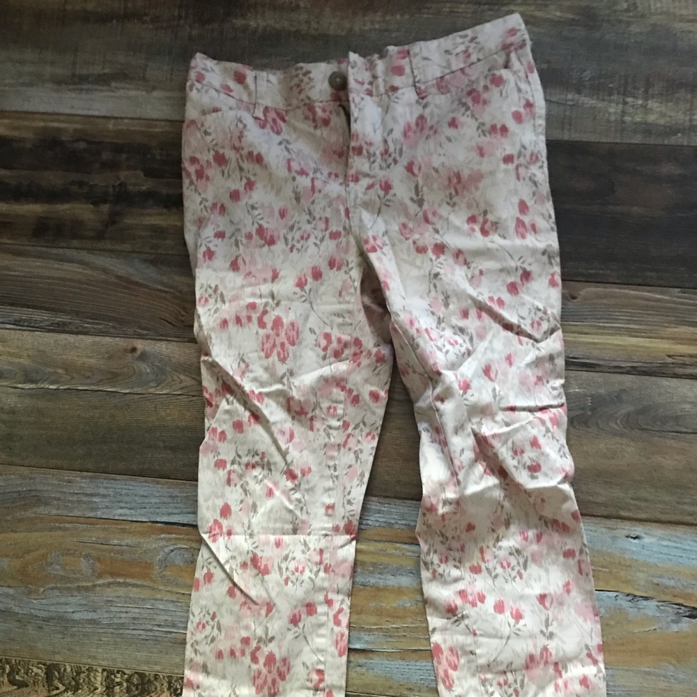 Gap floral pants
